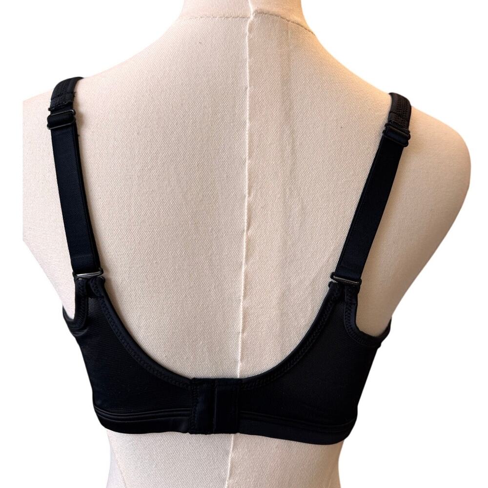 New Bali Women's Black One Smooth U Lace Minimizer Bra Size 36C - Picture 6 of 7
